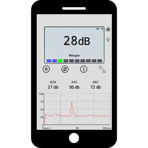 Play APK Sound Meter [Decibel]  and enjoy Sound Meter [Decibel] with UptoPlay com.best.code1979.soundmeter